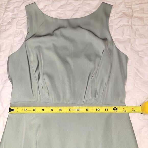 New Baltic Born Eucalyptus Green High Neck Sleeveless Maxi Dress Small - Picture 6 of 12